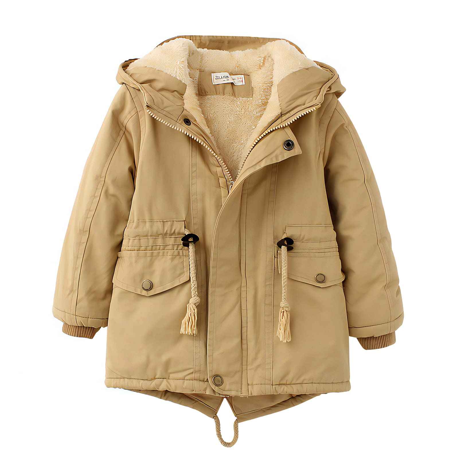 Winter Jacket for Boys and Girls, Warm Hoodie Outfits, Thick Coat, Baby Winter Coats
