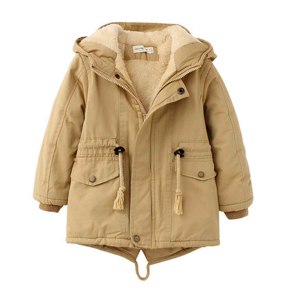 Winter Jacket for Boys and Girls, Warm Hoodie Outfits, Thick Coat, Baby Winter Coats