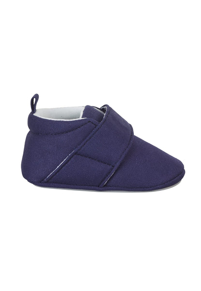 Sterntaler Krabbelschuhe uni - Baby Schuhe aus Canvas mit Klettverschluss - Baby und Kleinkind Hausschuh - aufgenähte Sternen Sohle rutschfest - Unisex Sneaker mit Jersey Futter - steingrün