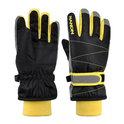 TRIWONDER Children's Ski Gloves, Thermal Fleece Gloves, Warm Winter Gloves for Boys and Girls