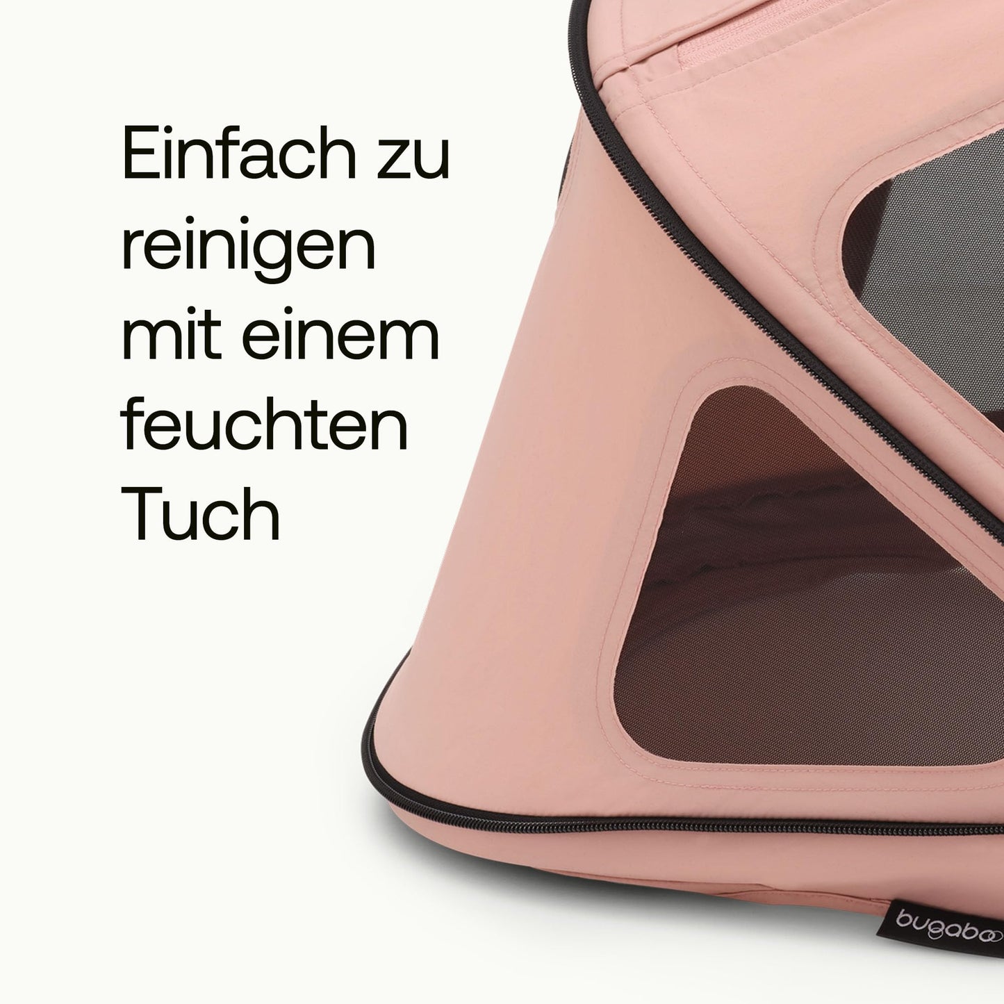 Bugaboo Dragonfly Sonnendach mit Lüftungsfenstern, ausziehbar für zusätzlichen und optimalen Sonnenschutz, wasserabweisend, Deep Indigo