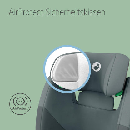 Maxi-Cosi RodiFix S i-Size Kindersitz, 100–150 cm, 3,5–12 Jahre, Autositz Kinder, 3 Liegepositionen, Verstellbare Höhe/Breite, G-CELL Side Impact Protection, AirProtect-Sicherheitskissen, Basic Black - Meloni2
