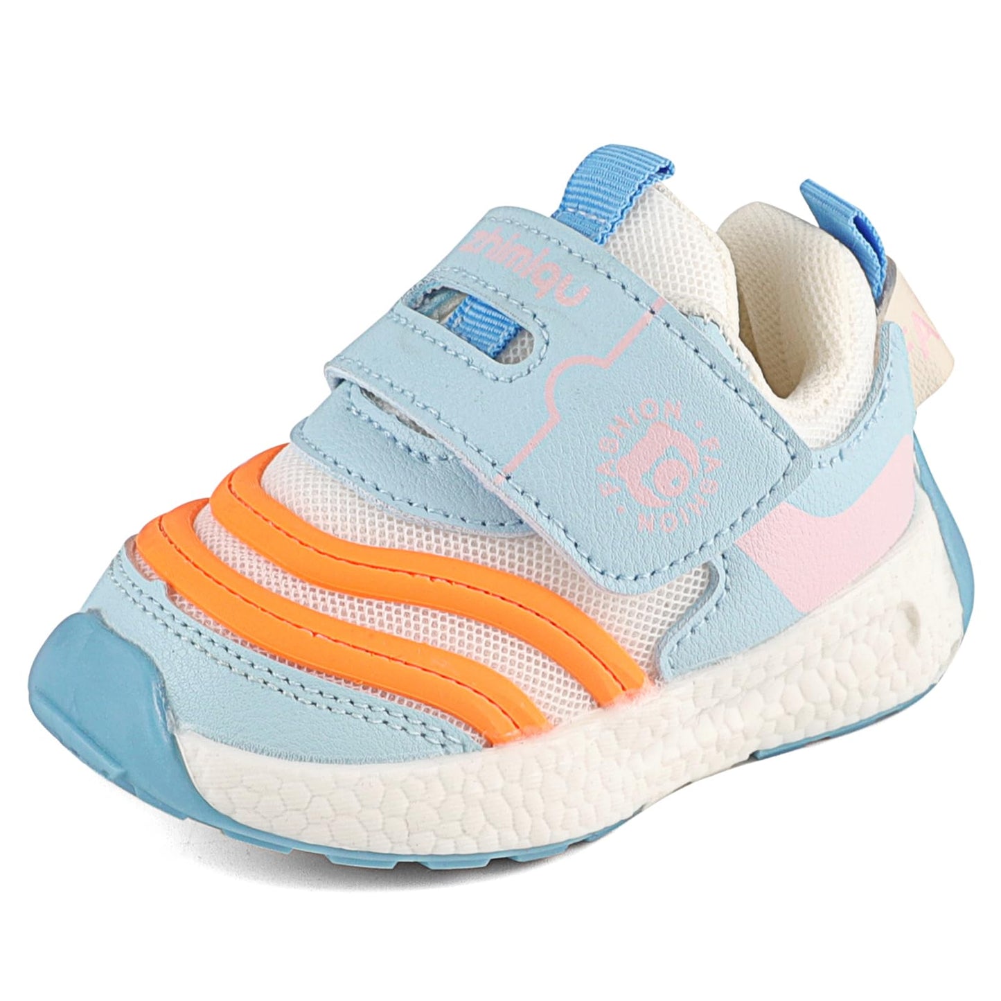 MASOCIO Lauflernschuhe Baby Schuhe Junge Mädchen Babyschuhe Weich Flach Gummi Anti-Rutsch