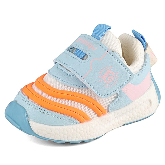 MASOCIO Lauflernschuhe Baby Schuhe Junge Mädchen Babyschuhe Weich Flach Gummi Anti-Rutsch