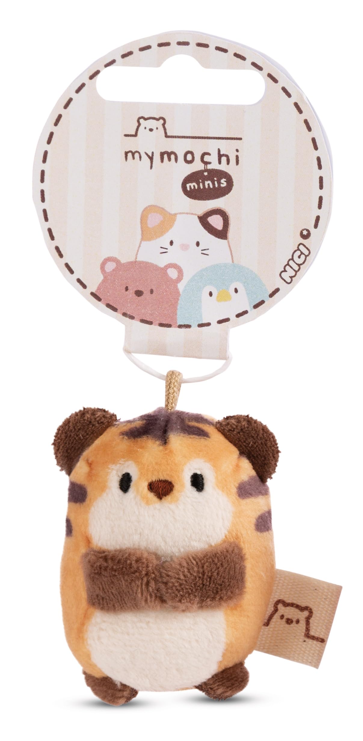 NICI Kuscheltier Fuchs Geeks 5cm rot - Stofftier aus weichem Plüsch, niedliches Plüschtier zum Kuscheln und Spielen, für Kinder & Erwachsene - tolle Geschenkidee