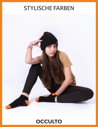 Occulto Mädchen & Jungen Sneaker Socken 10er Pack (Modell: Piccolo)