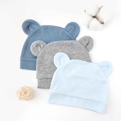 DRESHOW Neugeborene Swaddle Decke Hut Set Baby Gedruckt Swaddles Säugling Einstellbar Schlafsack für 0-3 Monate Mädchen Jungen
