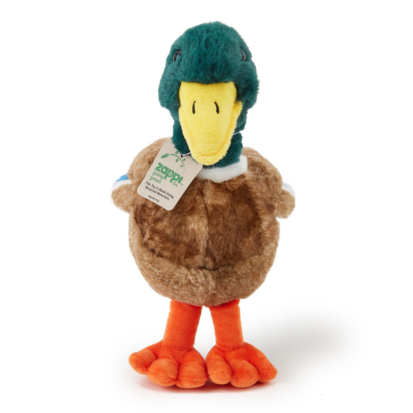Zappi Co 100% recycelte Plüsch-Plüschtiere - Weiche und kuschelige Stofftiere, perfekte Begleiter für Kinder und Neugeborene (13-15cm) (Elefant)