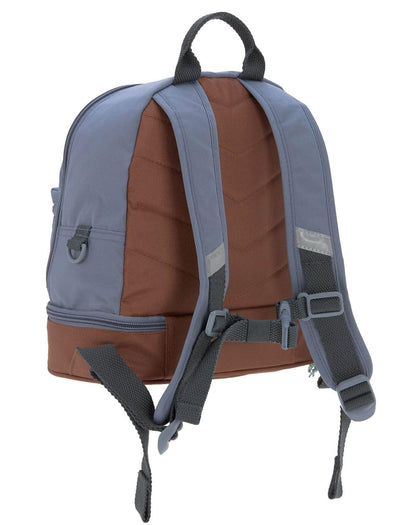 LÄSSIG Children's Backpack Nursery Bag with Chest Strap 6.5 L from 3 Years, Adventure Tractor, Kids Backpack