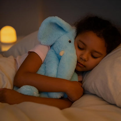 Plüsch Elefant 33 cm – Weiches rosa Kuscheltier mit großen Ohren & Langer Nase – Niedliches Stofftier für Kinder & Deko | Für Jungen, Mädchen, Kinder, Babyparty, Schlafzimmer, Weihnachten, Geburtstagsgeschenke