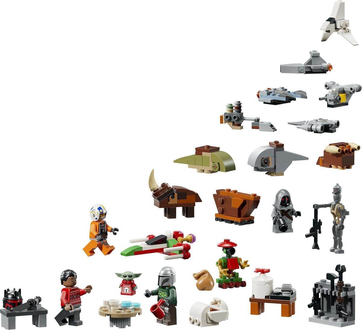 LEGO Star Wars Adventskalender 2026 75456 mit 24 Überraschungen ab 6 Jahren