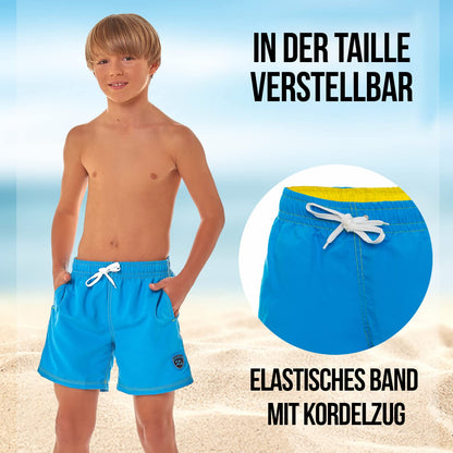Zagano Boys' Quick-Drying Swimming Trunks Sports Trousers Boys Kids Swimwear Size 128-164