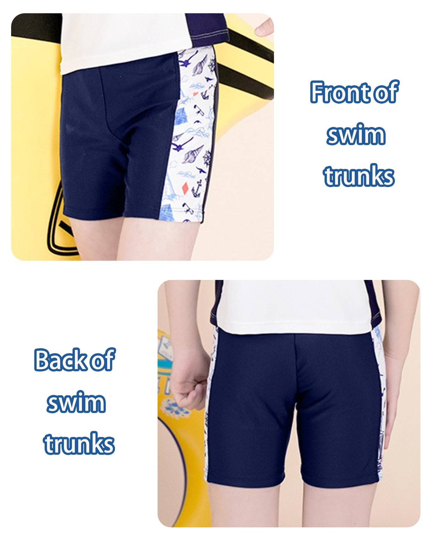 PAEHUIMT Badehose Jungen, Badeshorts Kinder, für Junge 3-12 Jahre