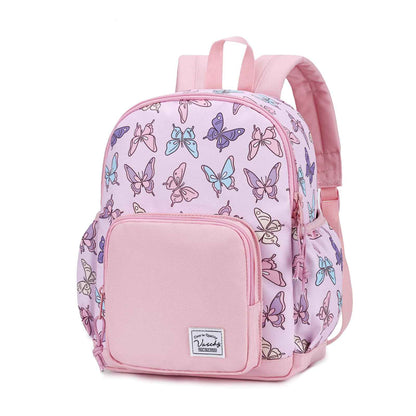 Rucksack für Mädchen, 4-6 Jahre, Schulrucksack mit Seitentaschen und Brustgurt, 127-Einhorn, one size, Niedlich