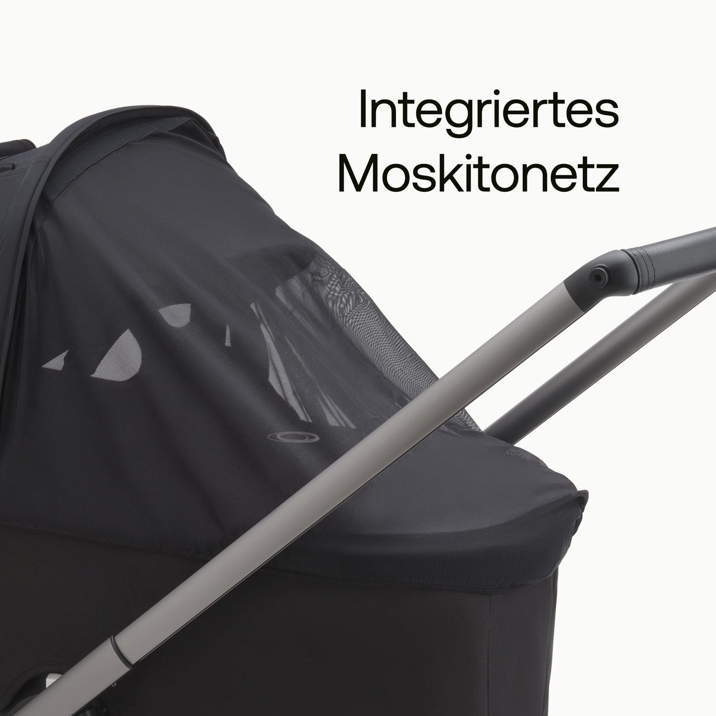 Bugaboo Dragonfly Sonnendach mit Lüftungsfenstern, ausziehbar für zusätzlichen und optimalen Sonnenschutz, wasserabweisend, Deep Indigo