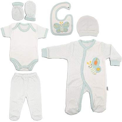 Newborn Baby Gift Set 100% Natural Cotton First Equipment Unisex Clothing Gift Set Baby Equipment for Babies 0-4 Months, koala