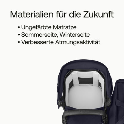 Bugaboo Donkey 6 Single, 2-in-1-Kinderwagen, für Neugeborene & Kleinkinder | umbaubar zum Doppel- und Zwillingskinderwagen, doppelter Stauraum und komfortable Einhand-Lenkung, Heritage Black Meloni2