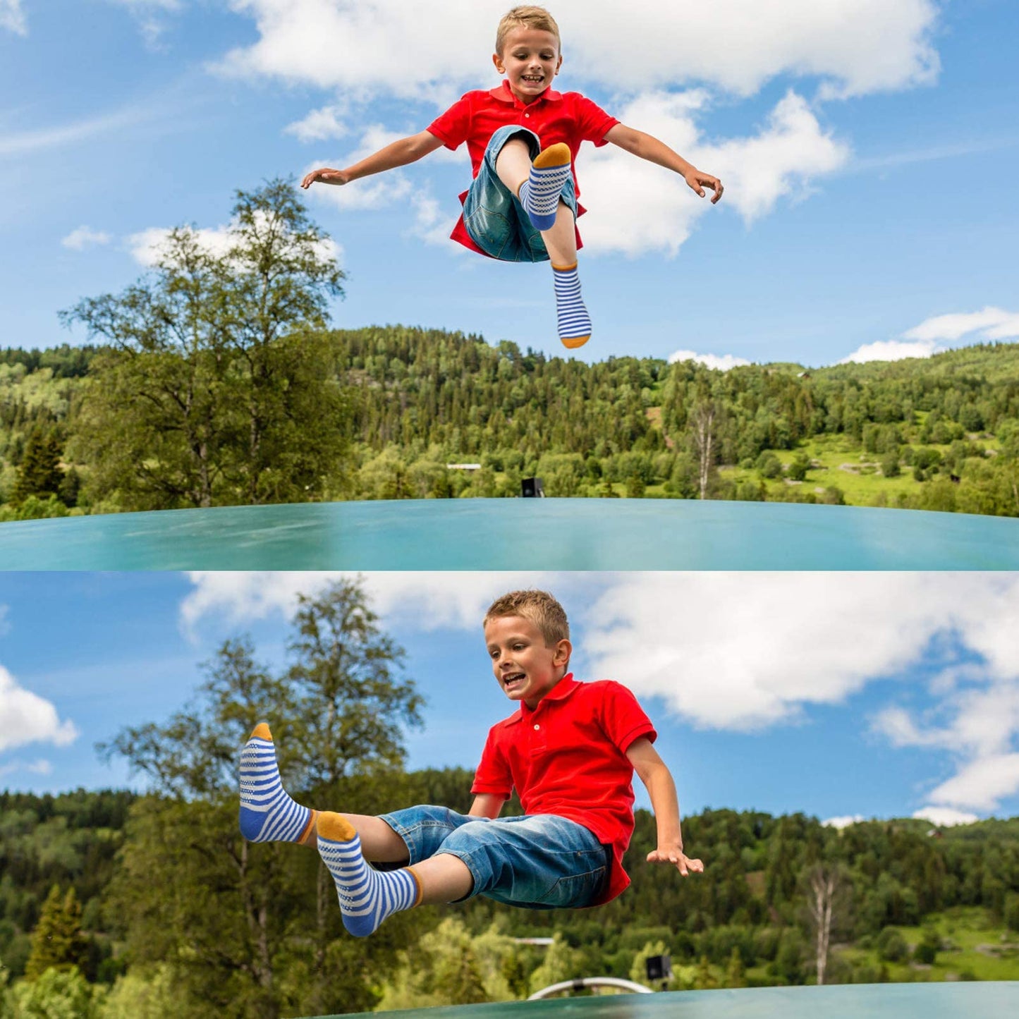 HYCLES Baby ABS Socks Children 0-7 Years 12 Pairs Stopper Socks Children Non-Slip Socks Child Boys Girls 23-26 27-30 Toddler Socks Baby