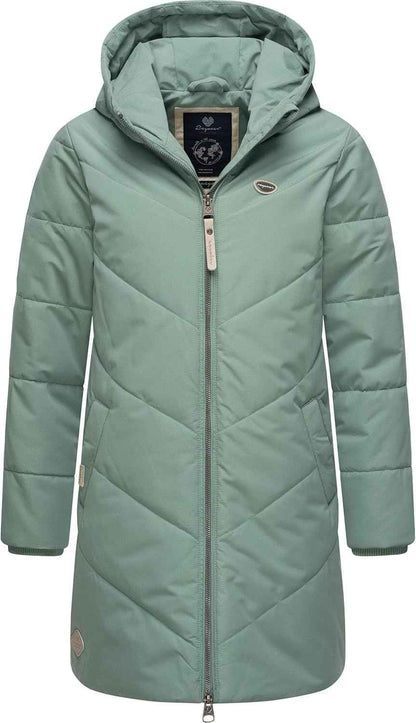 Ragwear Elvina Children's Girls' Winter Jacket Winter Coat Outdoor Jacket with Hood 128-152