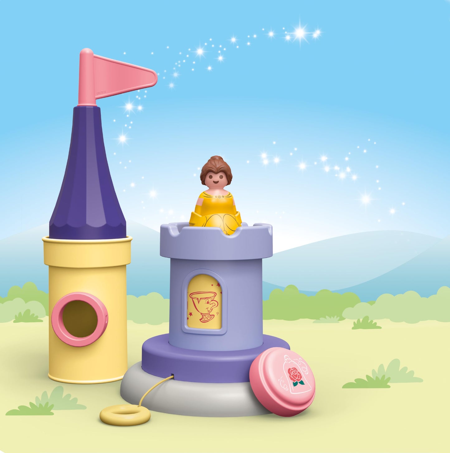 PLAYMOBIL JUNIOR | Disney | Cinderellas Schloss | nachhaltiges Spielzeug für Kinder ab 1 Jahr | 71457