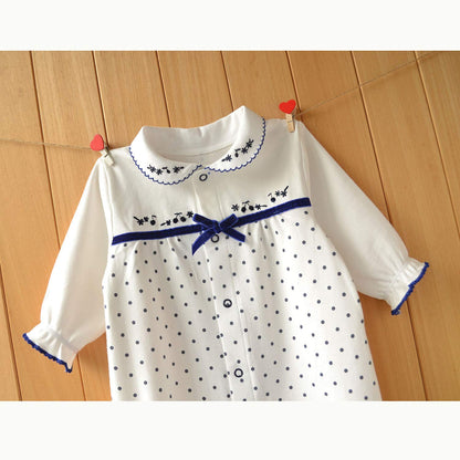 KIDDLETOWN Baby Pyjamas Newborn Baby Girls 0-3 Months Organic Cotton Long Sleeve Popper Frog Cartoon