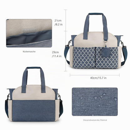 Wickeltasche Baby Wickeltasche Große Babytaschen für Mama mit Wickelstation Multifunktions Reise