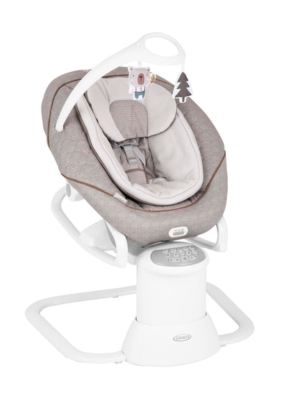Graco All Ways™ Soother 2-in-1, elektirsche Babyschaukel und tragbare Wippe, ab Geburt bis ca. 9 Monate (9 kg), mit Vibration und einstellbarer Schwunggeschwindigkeit, Little Adventures