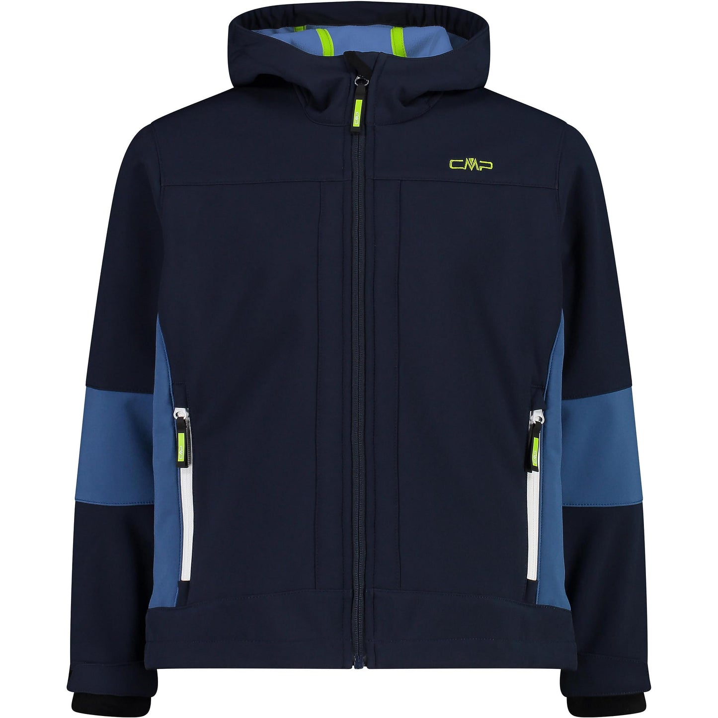 CMP Unisex Children's Giacca in Softshell Da Bambini Con Cappuccio Fisso Softshell Jacket for Children with Fixed Hood