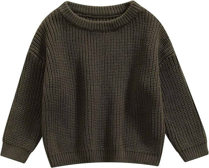 Geagodelia Baby Jumper Girls Boys Winter Knitted Sweater Shirt Knitted Jumper Long Sleeve Autumn Tops Soft Toddler Outwear