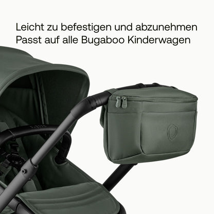 Bugaboo Kinderwagen Organizer-Tasche mit leicht zugänglichen Fächern. Praktisches Accessoire für alle Baby-Essentials in Desert Taupe