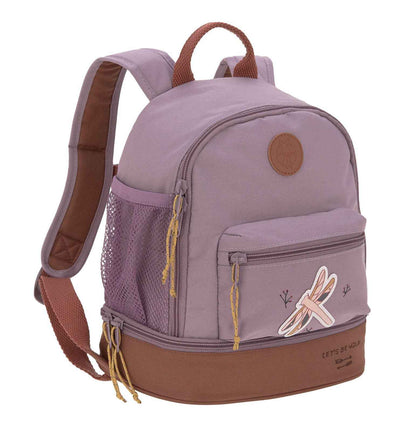 LÄSSIG Children's Backpack Nursery Bag with Chest Strap 6.5 L from 3 Years, Adventure Tractor, Kids Backpack