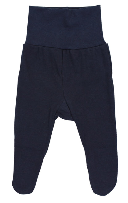 TupTam Pumphose Baby Jungen mit Fuß 3er Pack – Weiche Baby Hose aus Baumwolle mit Komfortbund