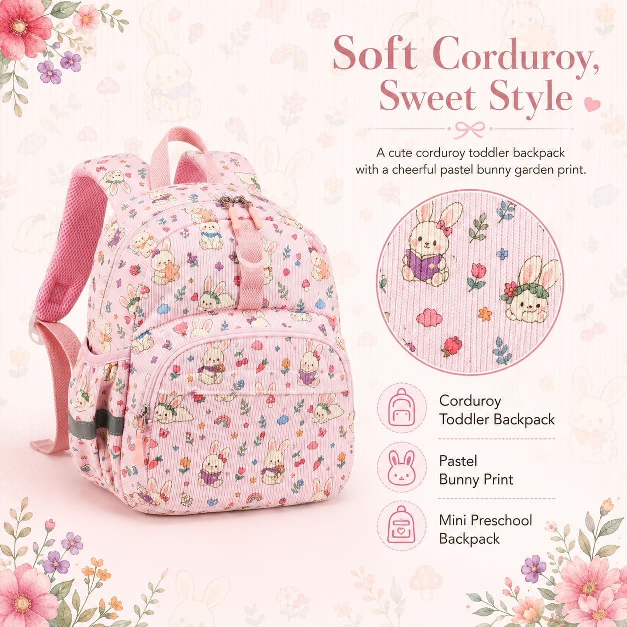 Kinderrucksack Jungen Kinder Rucksack Tagesrucksack Vorschulrucksack Kindergartentasche Schulrucksack für Schule Kita 38cm 3-8Y