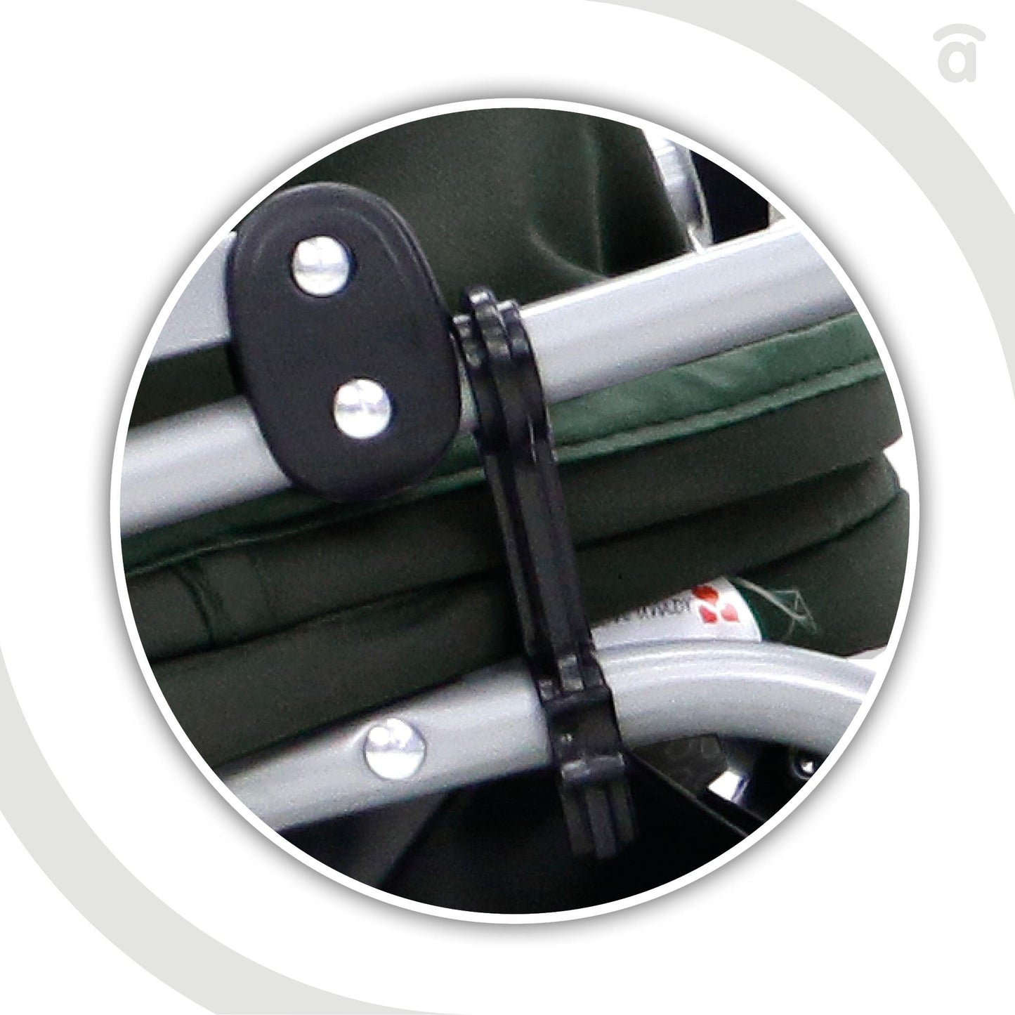 Asalvo 12715 Kinderwagen Yolo Zebra, mehrfarbig - Meloni2