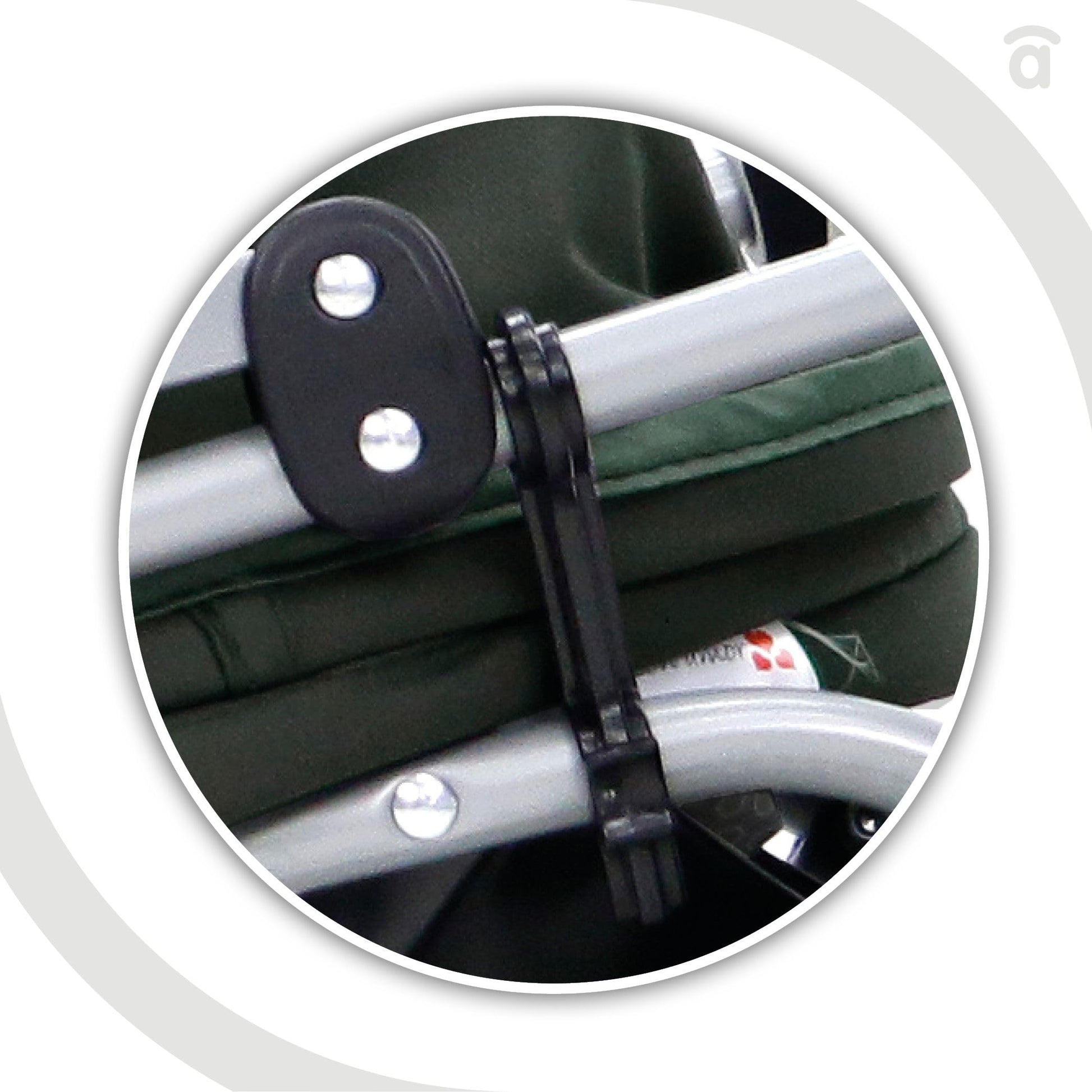 Asalvo 12715 Kinderwagen Yolo Zebra, mehrfarbig - Meloni2