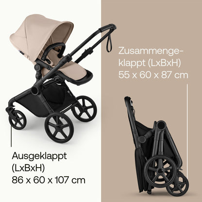 Bugaboo Cub All-Terrain Kinderwagen für Neugeborene und Kleinkinder