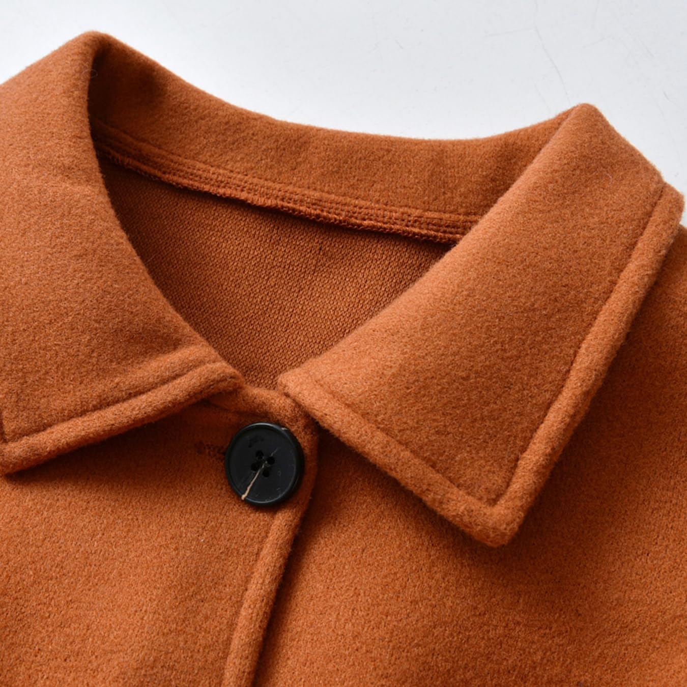 Kleinkind Baby Mädchen Kleidung Jacke Mantel Langarm Plain Knöpfe Kleid Mantel Herbst Outfit