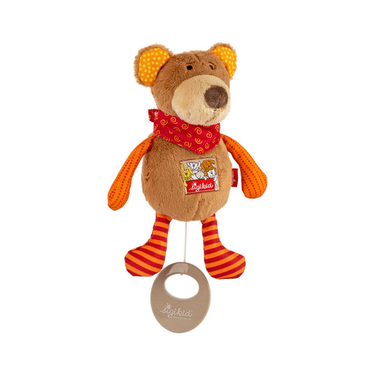 SIGIKID 40356 Spieluhr Hase Musik Mädchen und Jungen Babyspielzeug empfohlen ab Geburt mehrfarbig