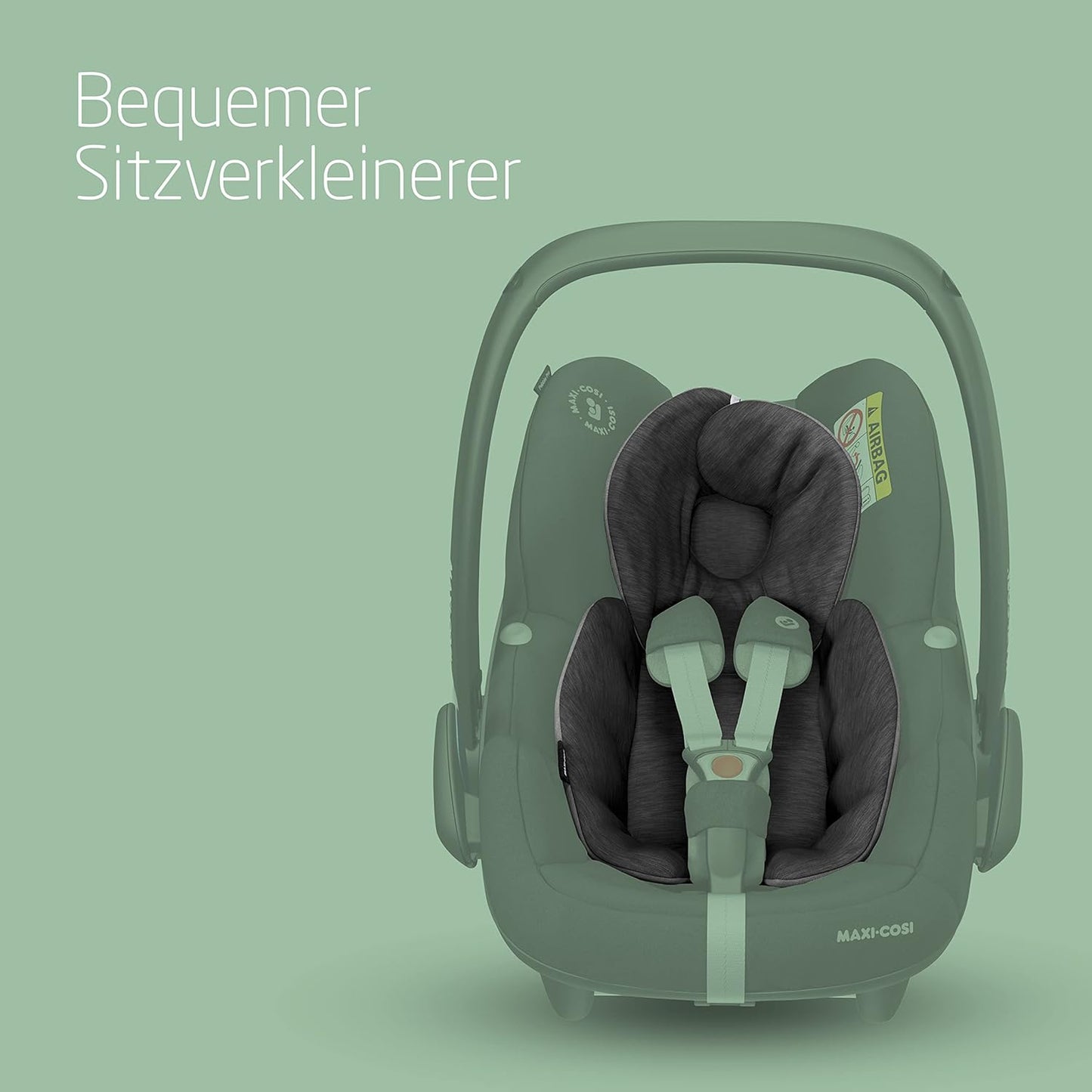 Maxi-Cosi Pebble Pro i-Size Babyschale, Kindersitz für Neugeborene, ab der Geburt bis ca. 12 Monate, 45 bis 75 cm, Essential Black - Meloni2