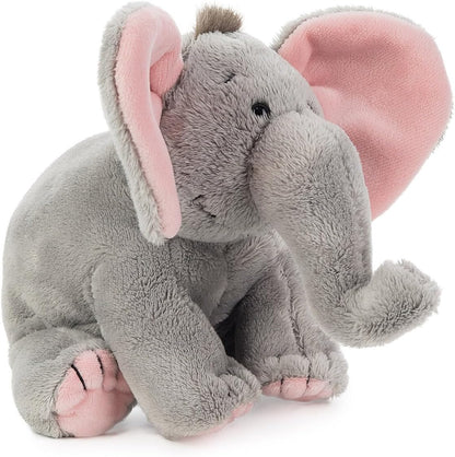 Plüsch Elefant BabySugar - Kuscheltier - Größe (XS) 13 cm | Extra weich - Waschbar bei 30 °C - DIN EN 71 geprüft - Ab Geburt geeignet - Hochwertige Verarbeitung