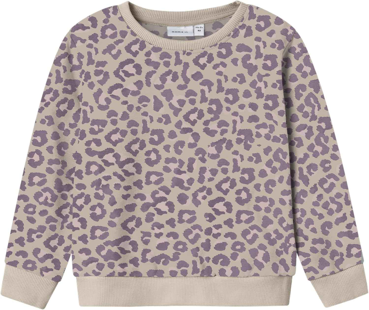 NAME IT Mädchen Nmfdavina Ls Sweat Fleece Bru Noos Sweatshirt