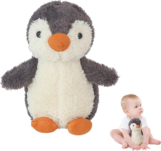Kuscheltier Pinguin, 23 cm Plüschtier für Kinder, Flauschiger Stofftier zum Kuscheln und Spielen, Süße Plüschtiere, Pinguin Plushie, Kuscheltiere Mädchen, Stuffed Animals für Jungen Mädchen Geschenke