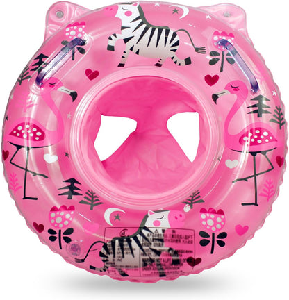 Baby Schwimmring, Baby Schwimmen Ring, Schwimmhilfe mit Schwimmsitz, Schwimmreifen für Kleinkind von 6 Monate bis 48 Monate, Schwimmlernhilfe für Mädchen und Jungs