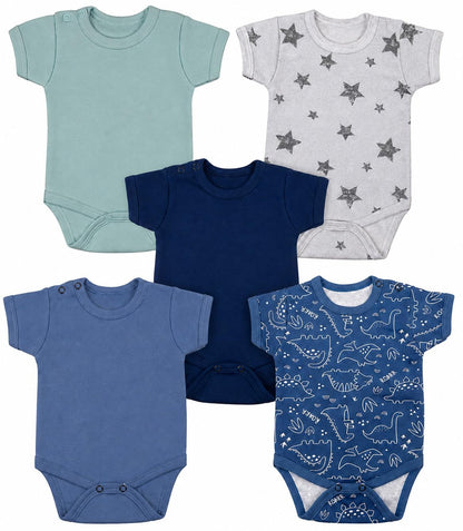 Baby Jungen Kurzarmbody Reine Baumwolle Body Set