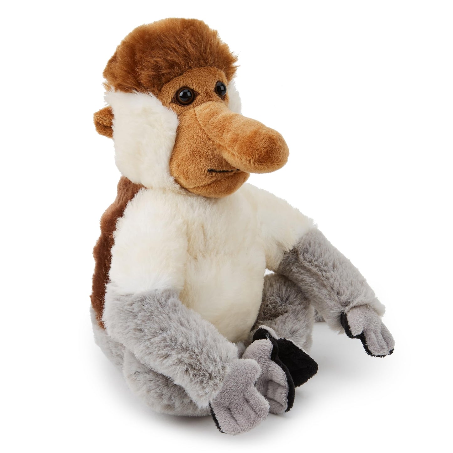 Zappi Co Rhinoceros Rhinoceros Plush Toy (22 cm) Horned Miracle - Soft, Cuddly, 100% Recycled - Mighty African Friend