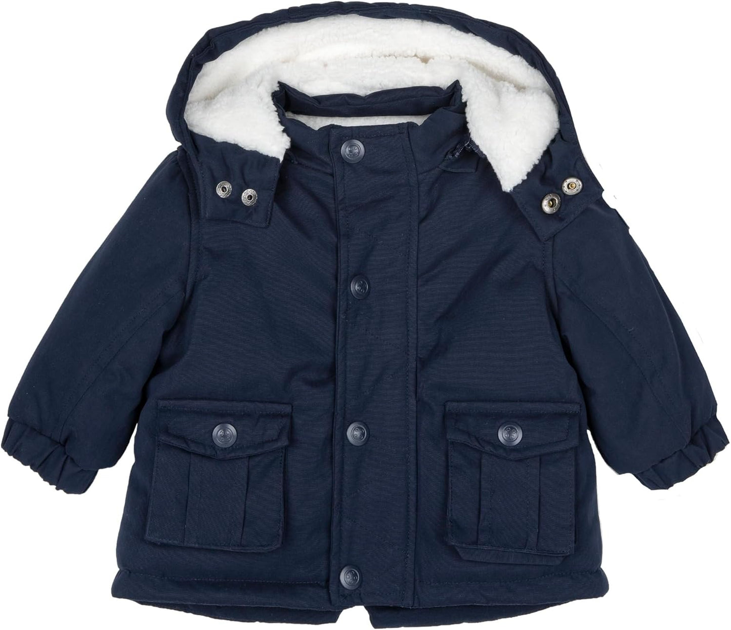 Chicco, Babyjacke Mit Kapuze Und Praktischem Reißverschluss, Maschinenwaschbar, Babykleidung Für 0-24 Monate, Designed in Italy