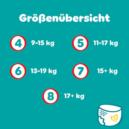 Pampers Baby-Dry Pants Größe 6, 138 Windeln, 13kg-19kg, 360° Passform hilft, Auslaufen zu verhindern