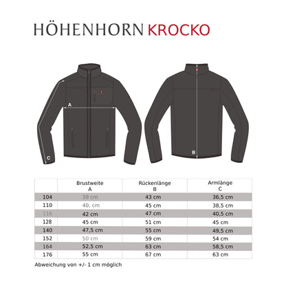 Höhenhorn Krocko children's jacket boys girls transitional jacket quilted jacket 