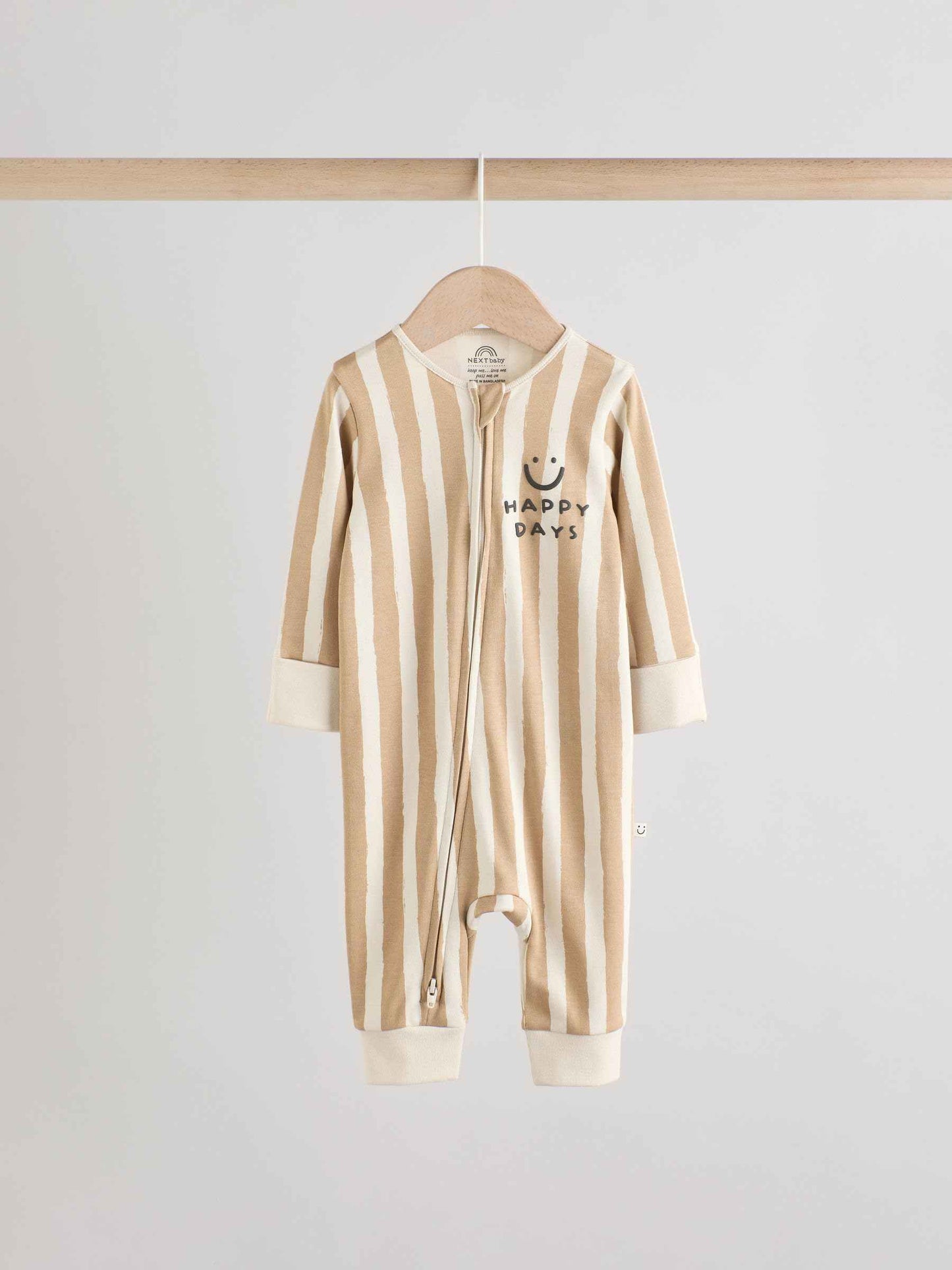 NEXT Baby Jungen Schlafanzüge mit Bärenmotiv, 3er-Pack