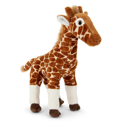 Zappi Co Rhinoceros Rhinoceros Plush Toy (22 cm) Horned Miracle - Soft, Cuddly, 100% Recycled - Mighty African Friend
